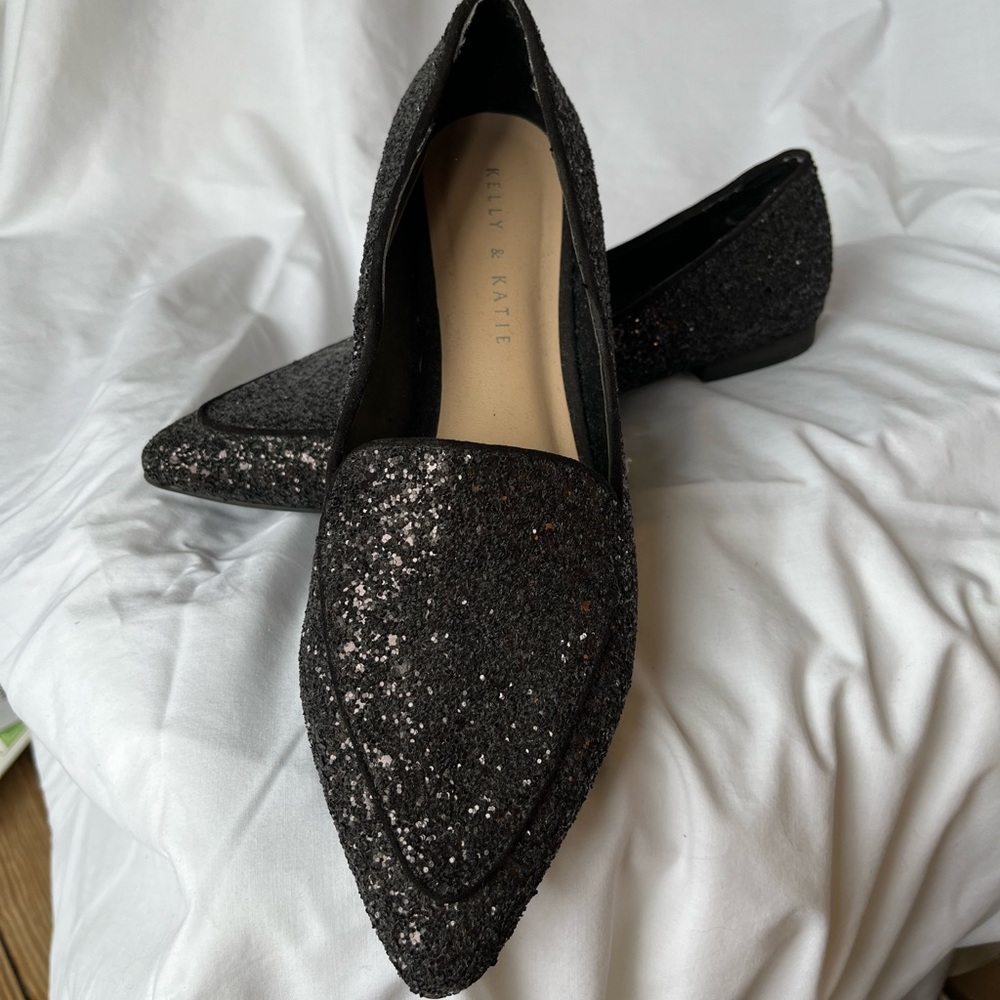 Sparkly flats